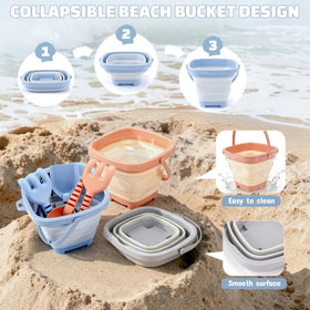 Dreamon travel-ready beach toys are easy to carry on family trips.