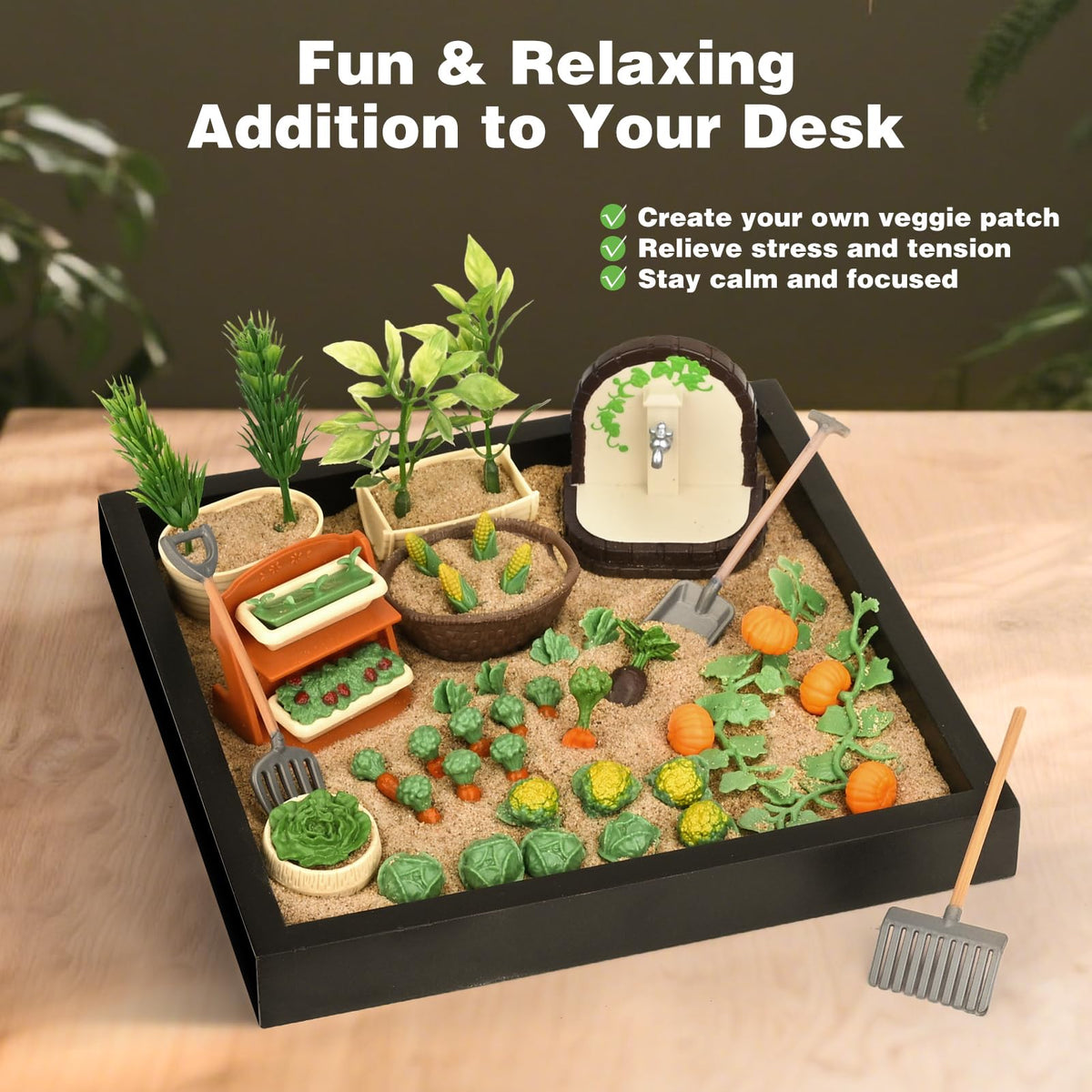 Dreamon Zen Garden gardening tools for hands-on creativity at work.