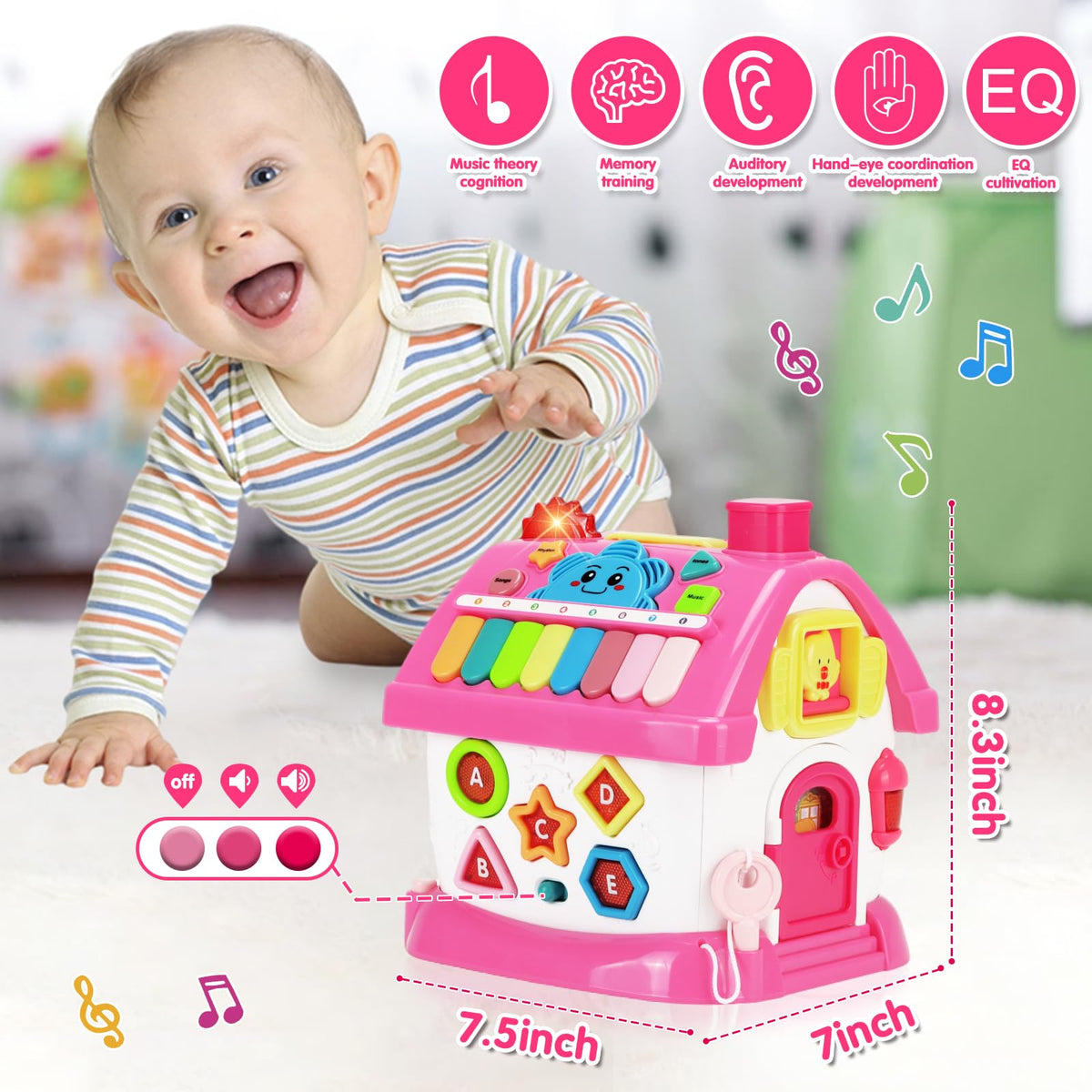 Dreampark Montessori learning clock to build time and number awareness