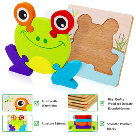 Dreampark bee puzzle encourages cognitive development with vibrant colors.