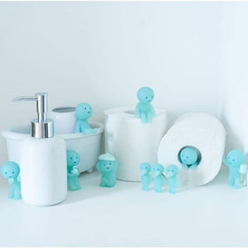 Dreams Smiski collectible display piece enhances desks and shelves