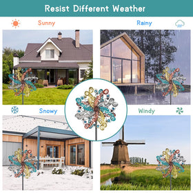DREAMSOUL wind spinner heavy-duty stake for stable outdoor display