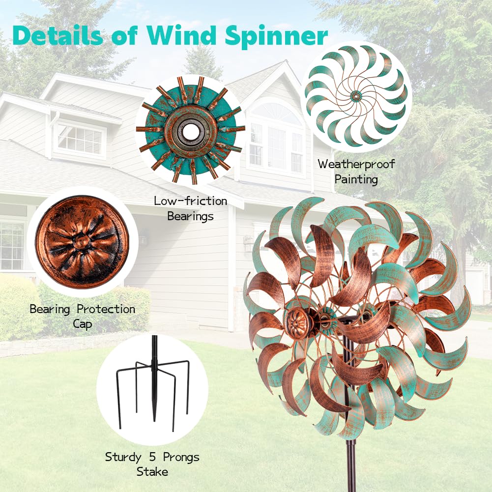 DREAMSOUL versatile garden decor for yard, patio, or deck.