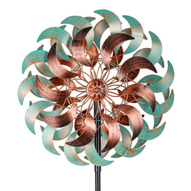 DREAMSOUL wind spinner with 360-degree rotation for smooth yard motion.