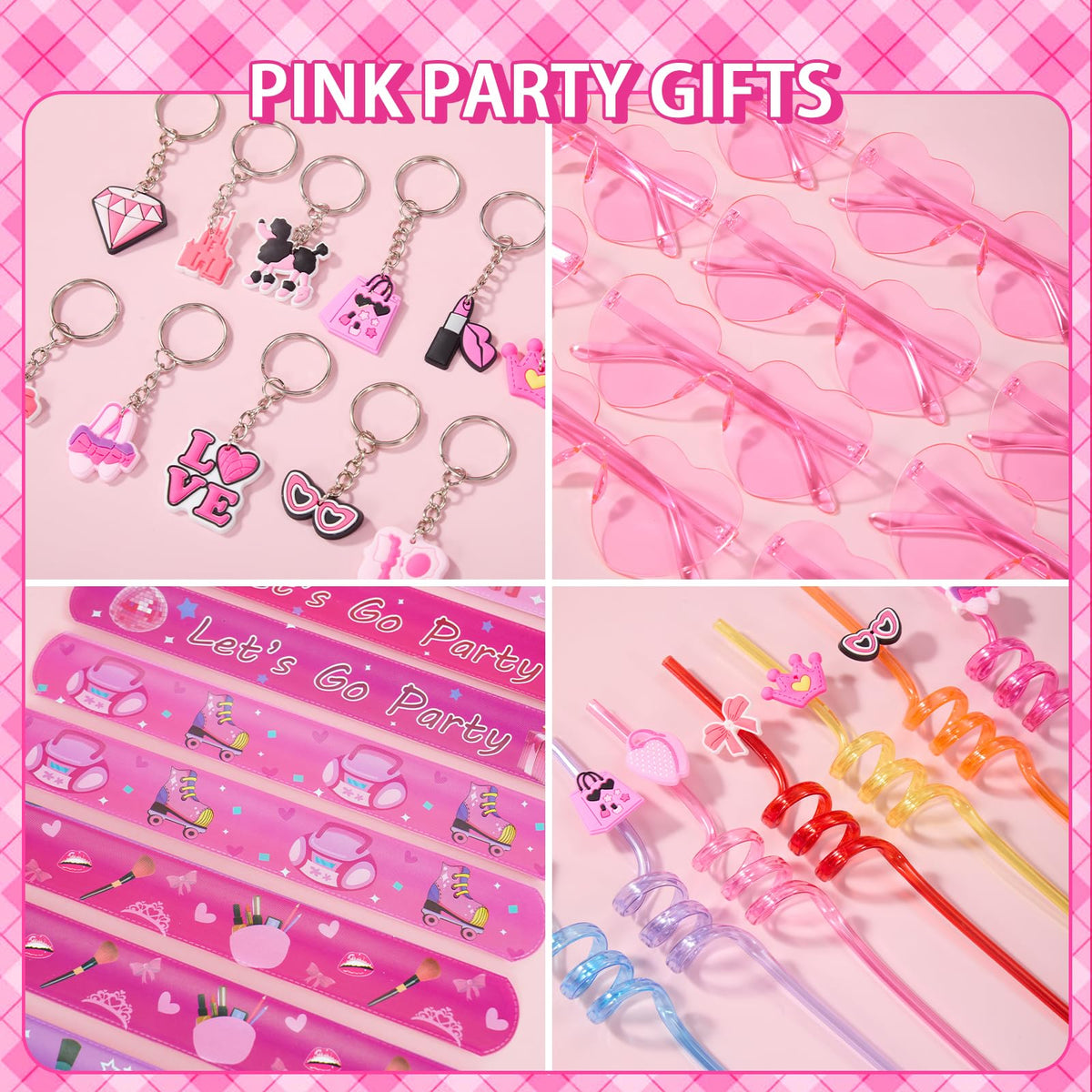 DreamTale pink slap bracelets offer playful dress-up accessories.