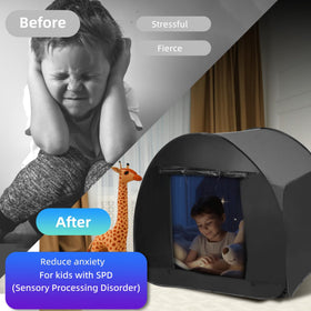 Dreamtrue Sensory Tent solid 47.2-inch cube for cozy play and light exploration
