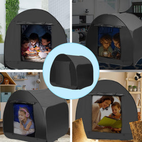 Dreamtrue Sensory Tent used for light-based play with projectors