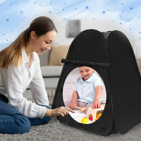 Dreamtrue sensory tent size 30.7 x 30.7 x 34.6 inches fits compact rooms
