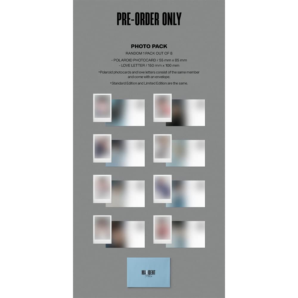 Dreamus Stray Kids MAXIDENT T-CRUSH Black face sticker for personalizing merchandise.