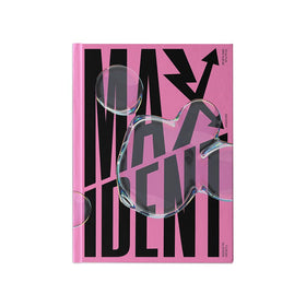 Dreamus Stray Kids MAXIDENT T-CRUSH Black front cover for display and fan collection.