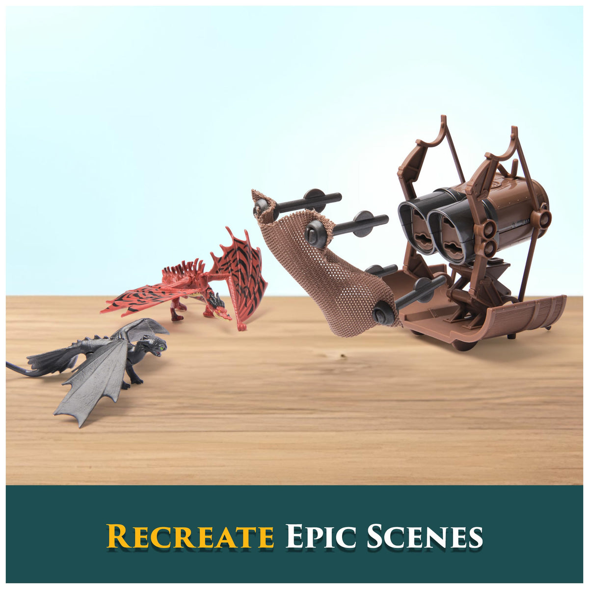 DreamWorks Dragons Hiccups Mangler launcher for net-launch play.