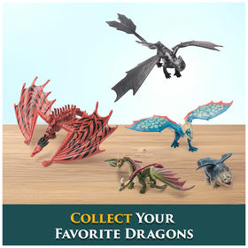 DreamWorks Dragons Monstrous Nightmare 2-inch figure for dramatic rescues.