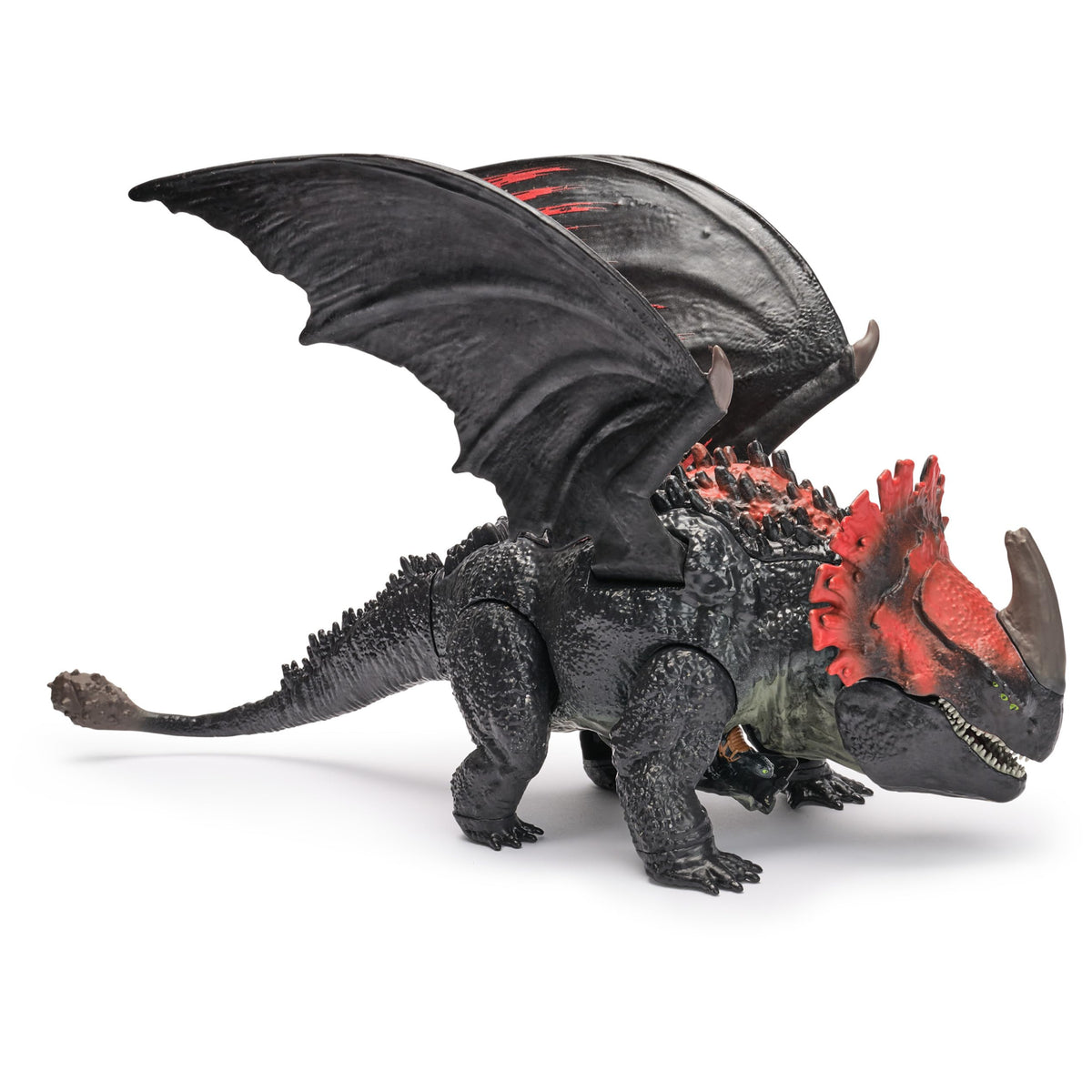 DreamWorks Dragons Red Death Dragon, 28 cm tall, ideal for imaginative play.
