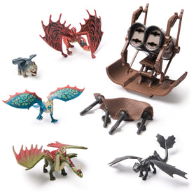 DreamWorks Dragons Toothless 2-inch figure for imaginative play and storytelling.