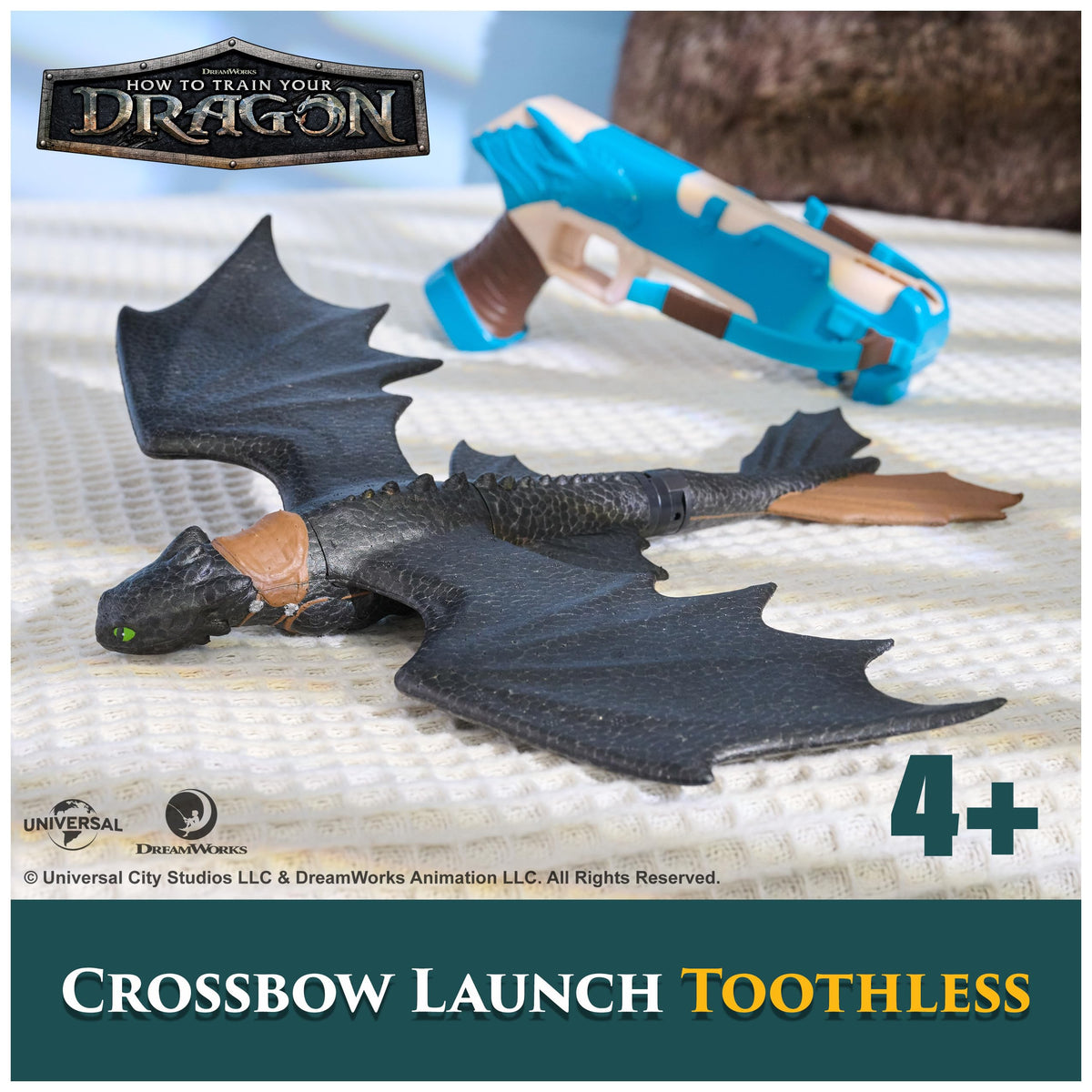 Toothless foam wings provide safe, easy flight practice for kids