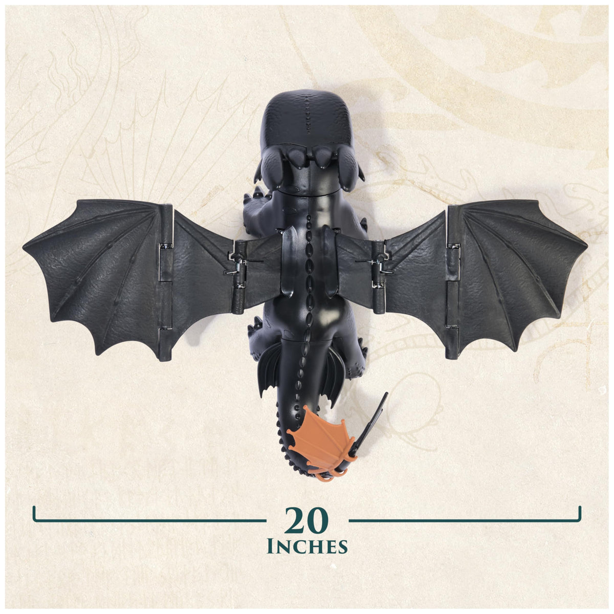 DreamWorks Toothless toy in follow-me mode encouraging guided play.