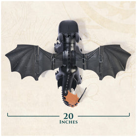 DreamWorks Toothless toy in follow-me mode encouraging guided play.