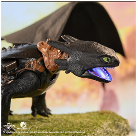 DreamWorks Toothless imaginative play set encourages storytelling and bonding.