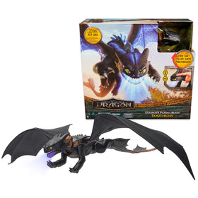 DreamWorks Toothless plasma blast wings 25-inch lights up for exciting play.