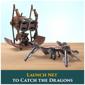 DreamWorks Dragons Hideous Zippleback 2-inch figure for dynamic duo adventures.