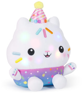 Dollhouse world build: compact Cakey Cat plush as part of play sets.