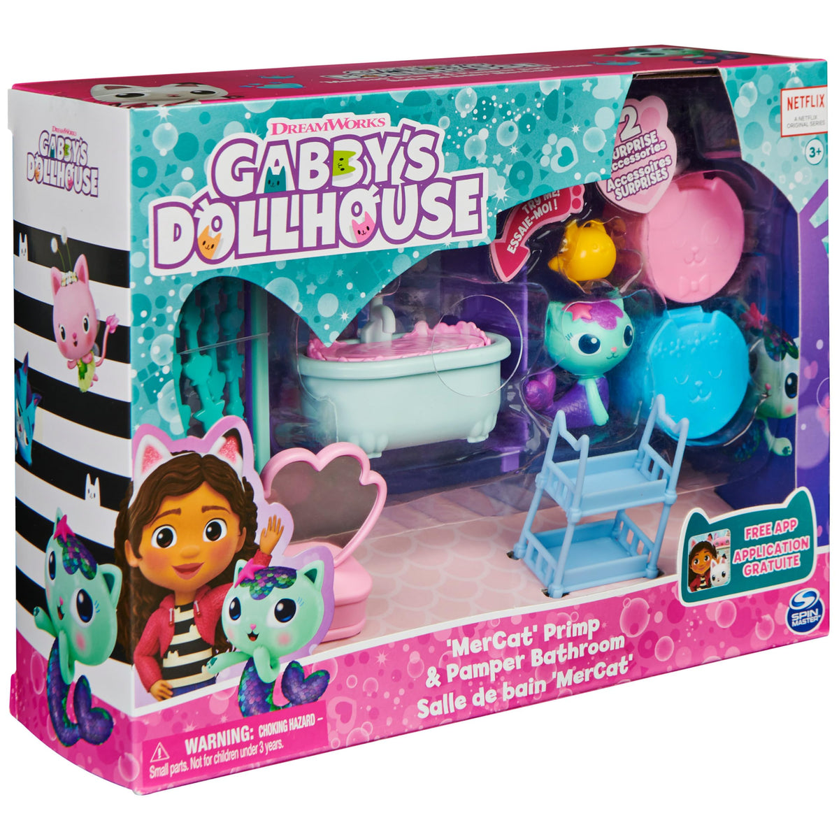 DreamWorks Gabby’s Dollhouse QR code unlocks app rewards