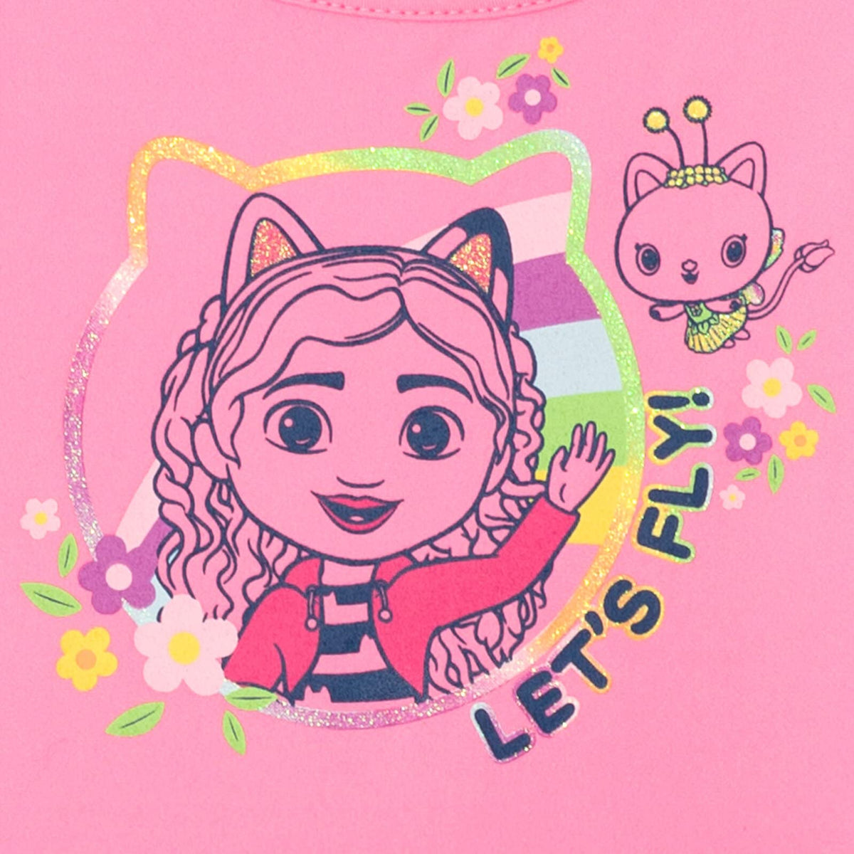 DreamWorks Gabby’s Dollhouse Gabby Kitty Fairy Pandy Paws dress pink tones for versatile celebrations