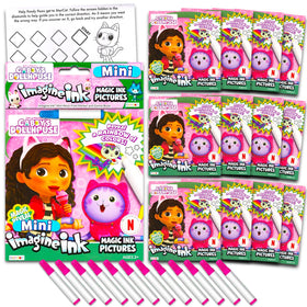 DreamWorks Gabby’s Dollhouse Imagine Ink 12-pack with no-mess ink drawing fun for kids