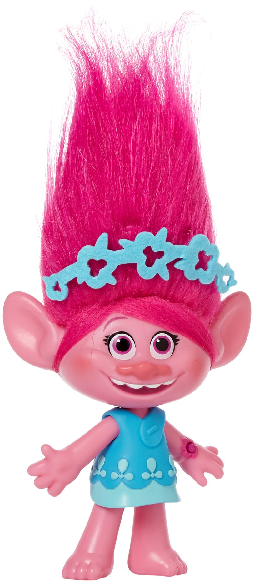 DreamWorks Trolls Poppy figure with press watch sings to inspire imaginative play