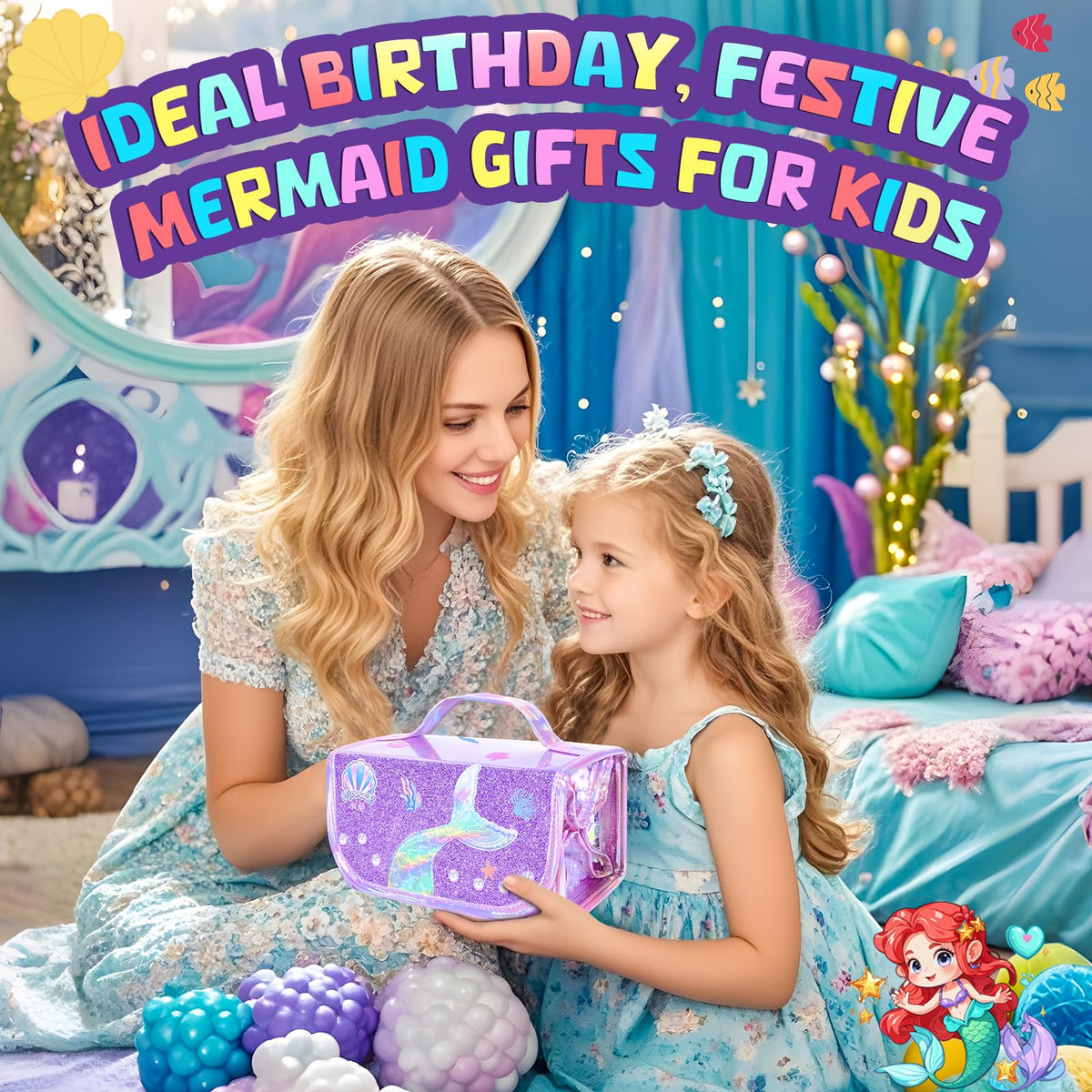 DreamyCandy mermaid hairpin accessory adds cute flair