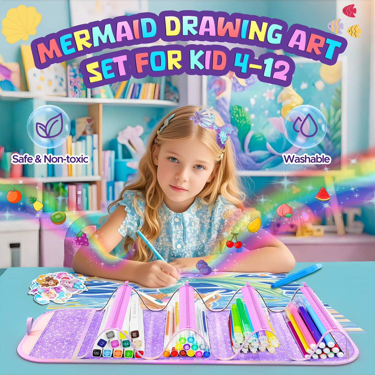 DreamyCandy scented glitter gel pens add sparkle and fun