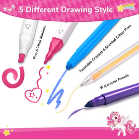 DreamyCandy twistable crayons delivering smooth color release.