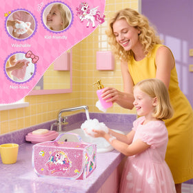 DreamyCandy unicorn gift box presents a ready-to-gift art set.