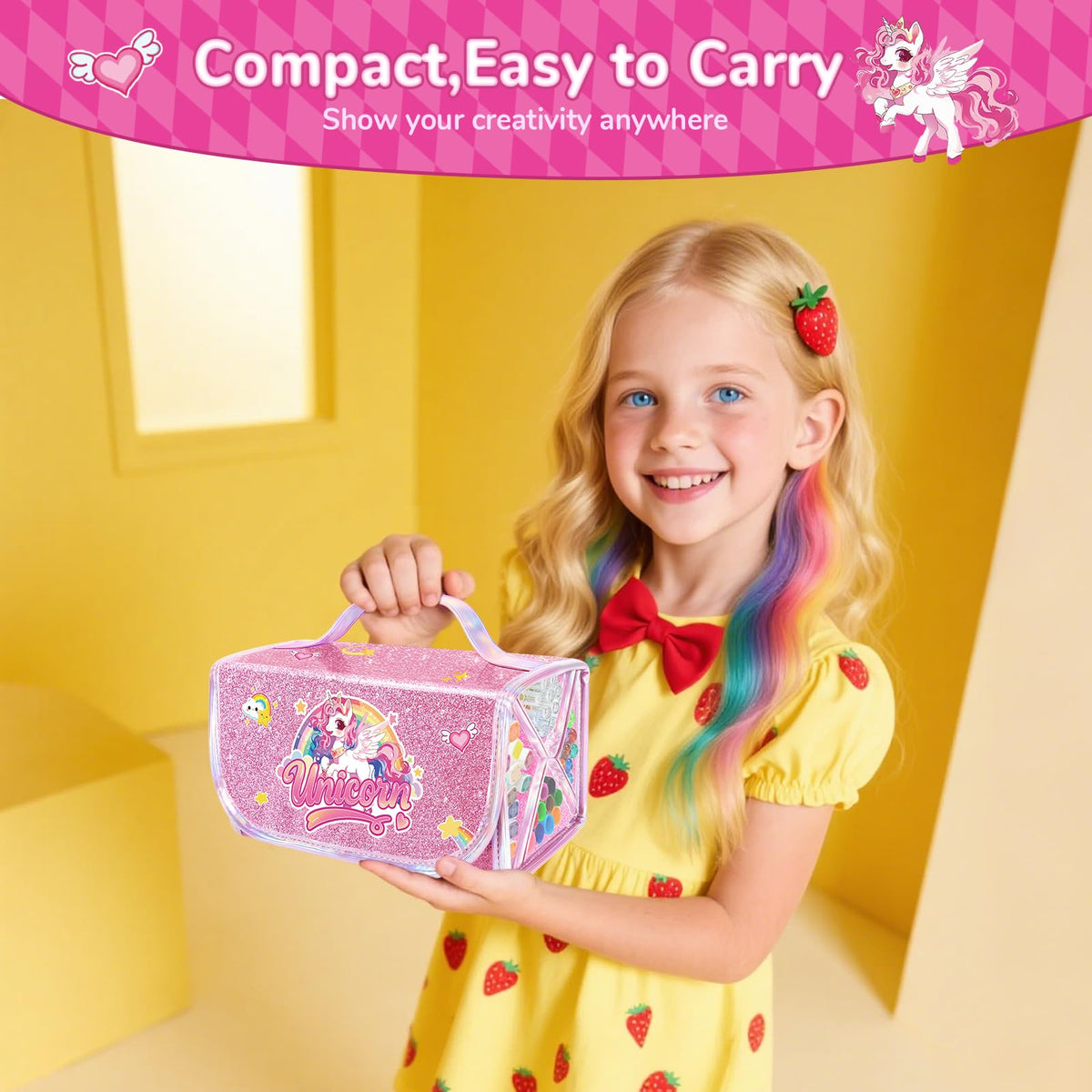 DreamyCandy unicorn stickers for playful artwork personalization.