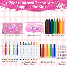 DreamyCandy washable dual-brush markers offering bold and soft strokes.