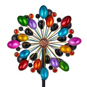 Dreamysoul wind spinner 360-degree rotation for dynamic garden motion.