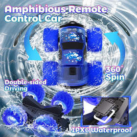 Drefirsa Waterproof RC Truck suitable for pool or lake adventures.