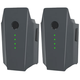 Dregin Mavic Pro battery pack front view showing compatibility label.