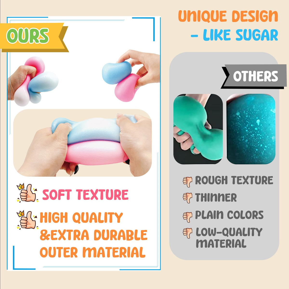 Drephere classroom-friendly stress relief ball aids focus during lessons