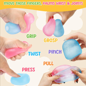 Drephere portable stress ball fits in pocket for on-the-go use