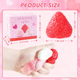 Drephere strawberry taba squishy color variety for mood matching and desk decor
