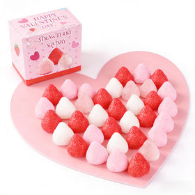 Drephere 28-pack strawberry taba squishy, front view, tactile stress relief