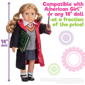 Dress Along Dolly white button-down shirt for crisp, easy layering under robes.