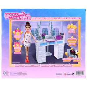 Dress To Impress Deluxe package ideal for immediate shelf display.