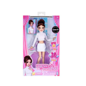Dress To Impress Lana doll in salon outfit ideal for stylish display