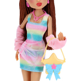 Stardust Softie doll with DLC code card for in-game customization.