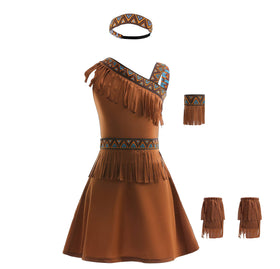 Dressy Daisy Native American Princess costume dress for imaginative play.