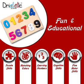Driddle durable rubber wood toy built to last through daily play sessions.