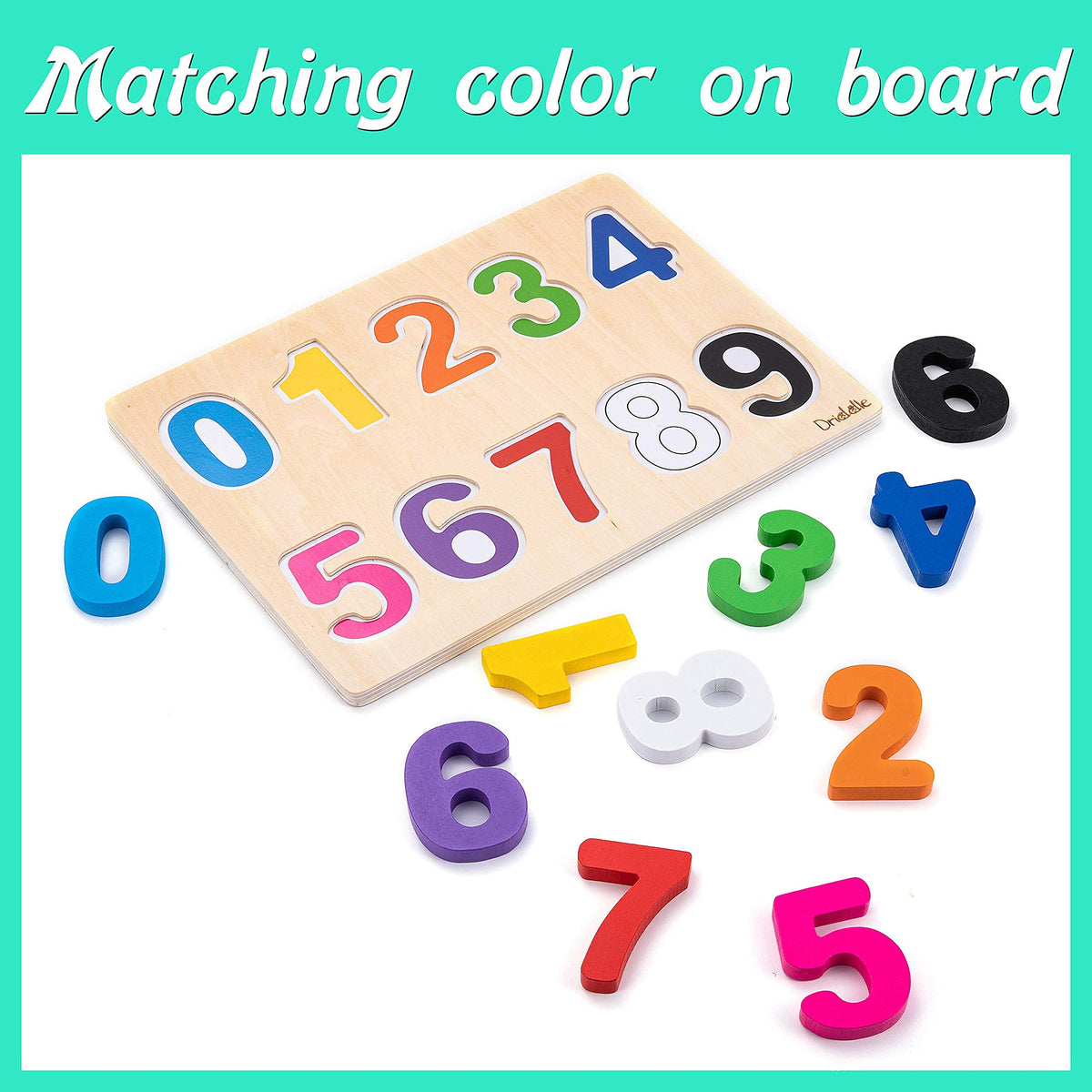Driddle magnetic storage feature helps keep puzzle pieces organized after play.