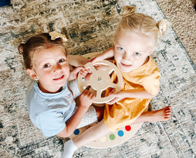 Driddle Spinner Seat uses non-toxic materials for safe play.